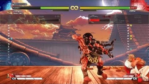 annoying zeku sequence - street fighter v ce s5 sfv