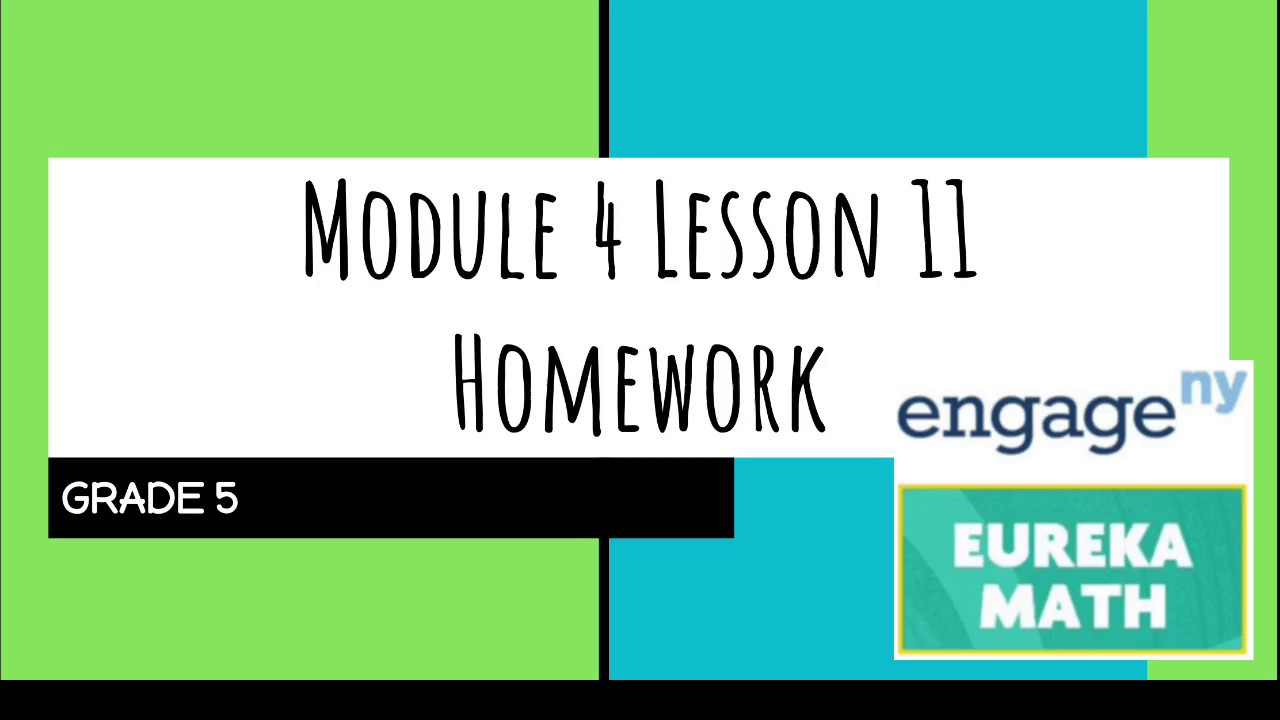 lesson 11 homework grade 5 module 4