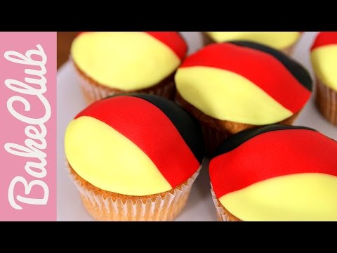 Deutschland-Cupcakes zur WM | BakeClub