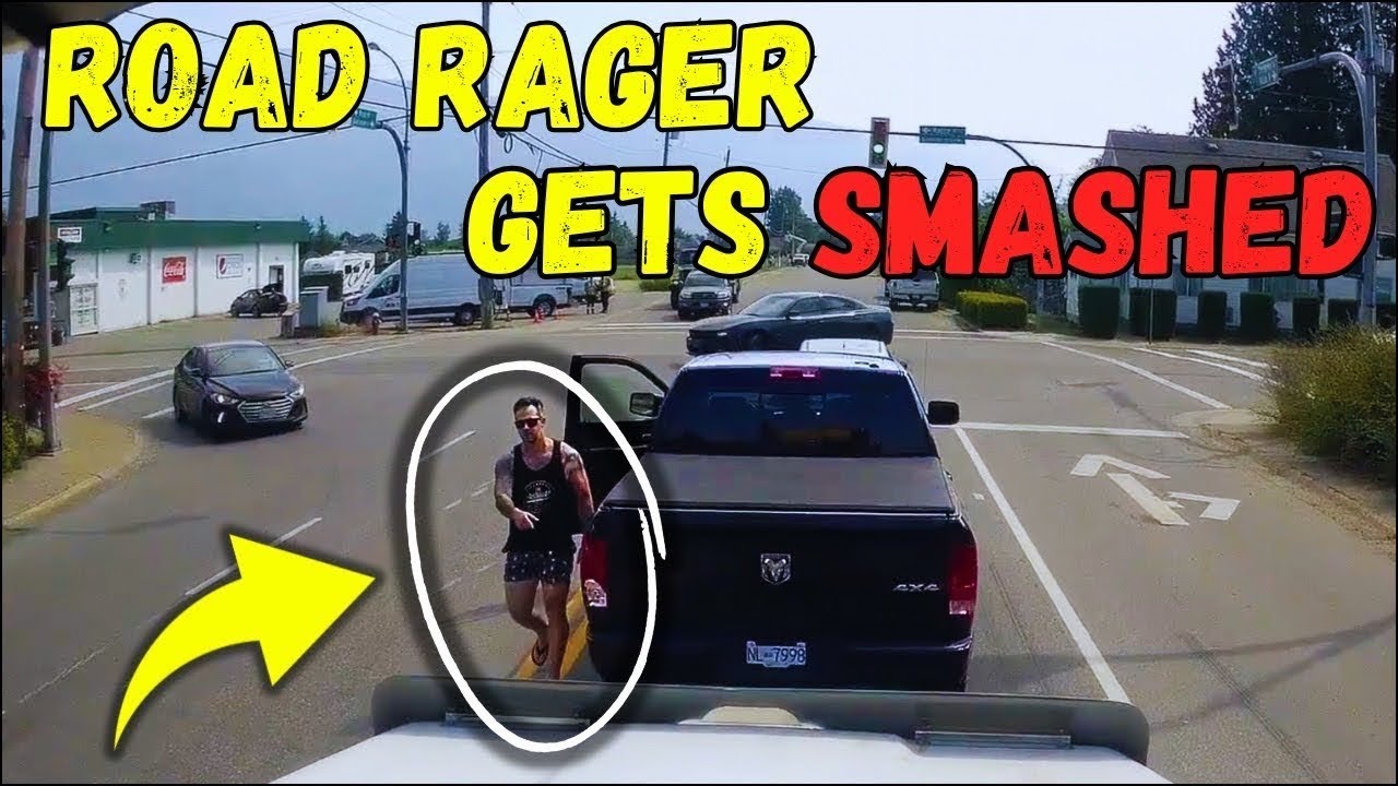 DUDE MESSED WITH THE WRONG TRUCKER AND FOUND OUT | Road Rage, Brake Check, Car Crash, Instant Karma.