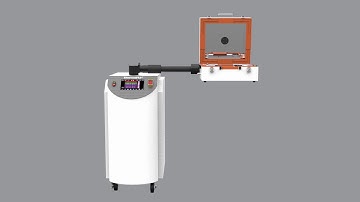 TA-5000B with Clamshell + Flex Hose︱MPI Thermal