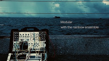 Modular with the rainbow ensemble / Eurorack Ambient / 4ms Ensemble Oscillator Rings Plaits Volca FM