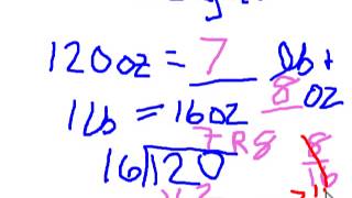 Converting US Customary units of weight