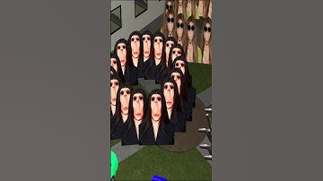 Creepy Nextbots Chase me in Liminal Hotel Gmod