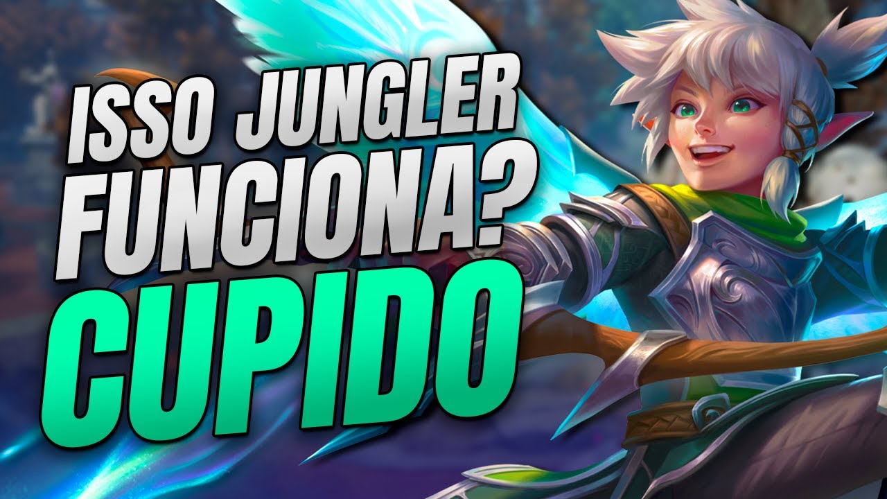 CUPIDINHO JUNGLER É MUITO MELHOR QUE EU ESPERAVA! SMITE 2 CONQUISTA