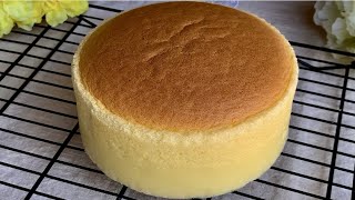 不開裂的古早味蛋糕作法，只要多一個步驟 | 不縮腰，兩個重點 | Taiwanese Castella Cake