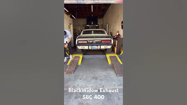 1967 Camaro SS w/ #BlackWidow #Neighborhater 3” Mufflers #400 #SBC #camaro #exhaust #protouring