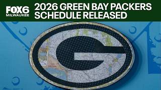 2026 Green Bay Packers schedule released | FOX6 News Milwaukee