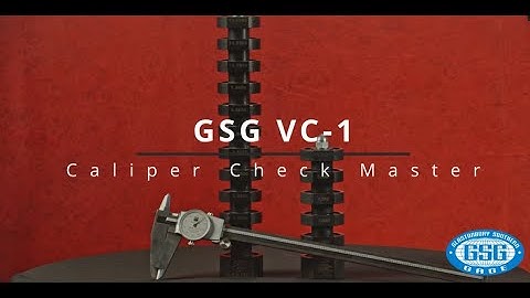 Glastonbury Southern Gage - Product Video -  VC-1 Caliper Master