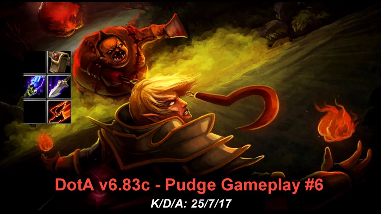 Dota v6 83c pudge gameplay 6 youtube