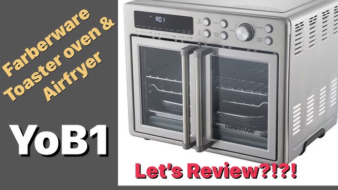 Farberware French Door Toast Ovens 6-Slice 25 Liters Capacity 