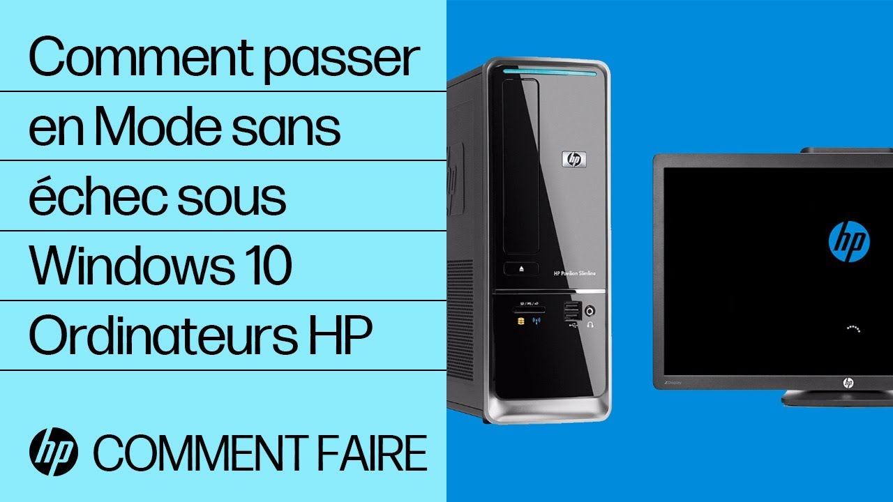 Ordinateurs HP - Mode sans échec de Windows (Windows 10