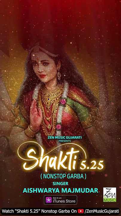 Shakti 5.25 Nonstop Garba | Aishwarya Majmudar | Navratri Special Album | Navratri 2025 | Out Now