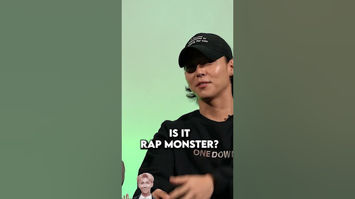 RM = Rap Monster, Woosung approved! #shorts