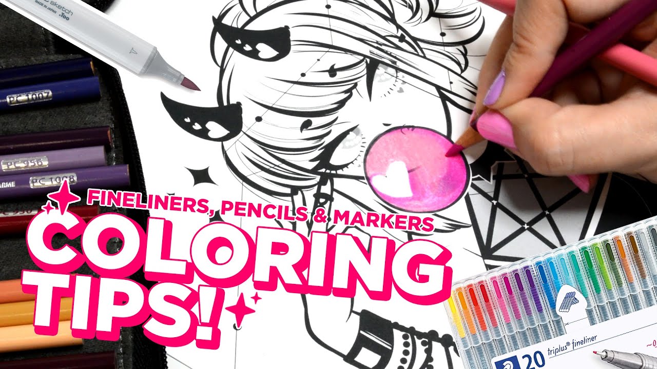 How to Color with Markers 