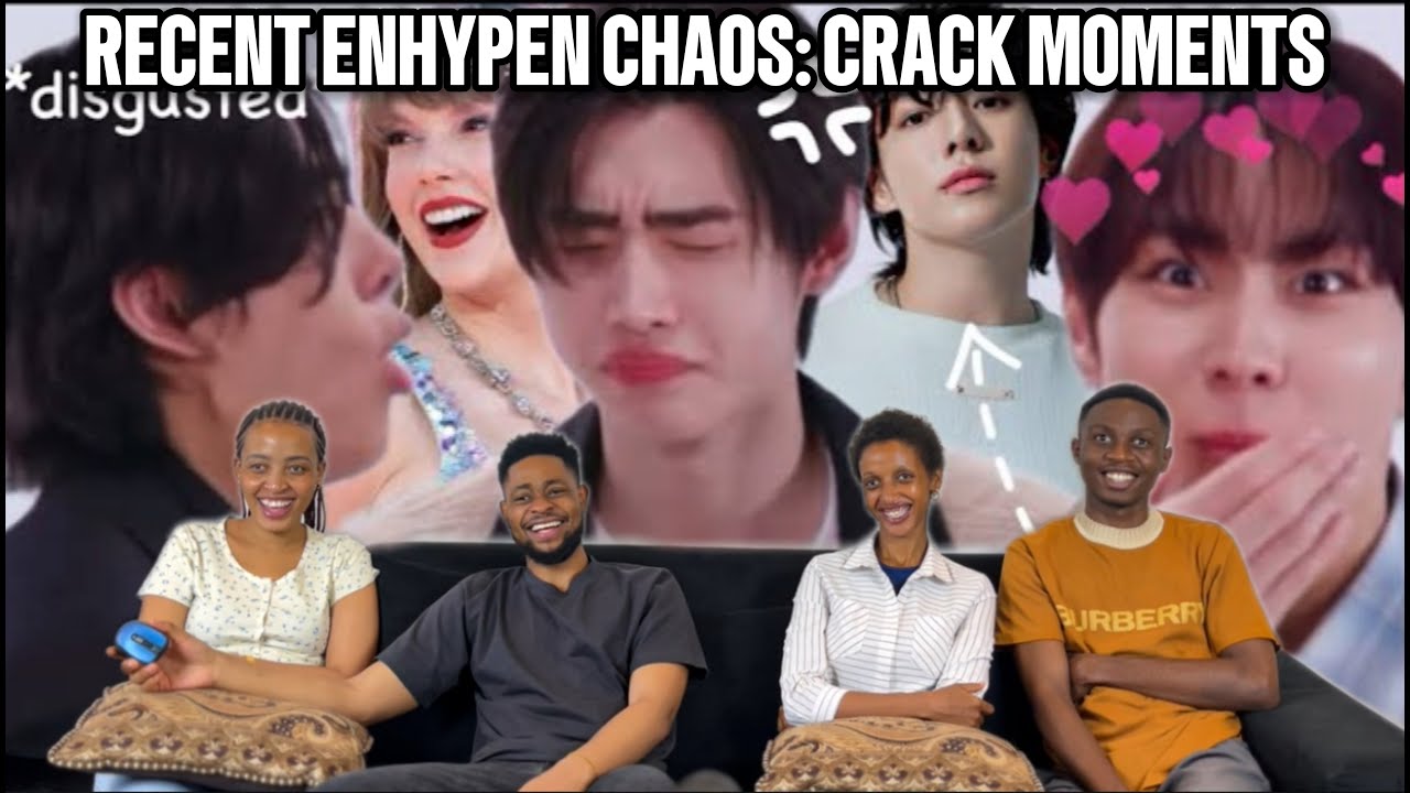 Our Reaction To recent enhypen chaos: crack moments