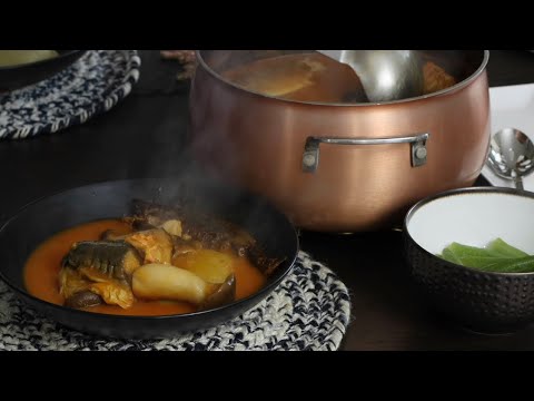 Crowd Pleasing Smoked Fish And Mushroom Light Soup