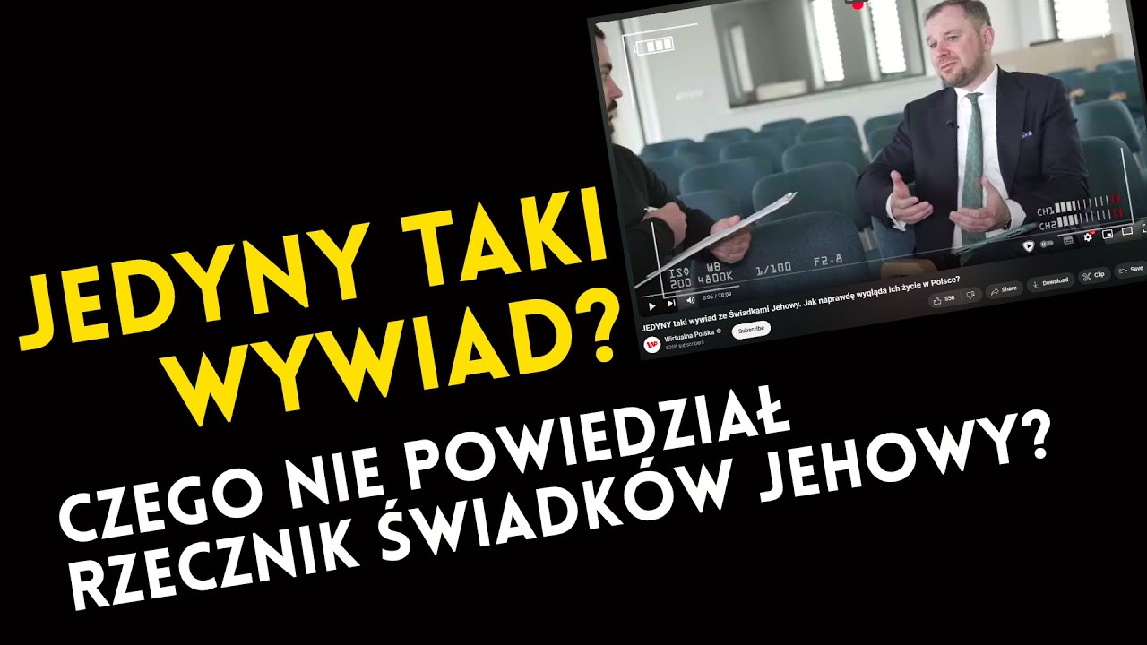 Anatomia manipulacji — Komentarz do wywiadu rzecznika świadków Jehowy dla WP.PL