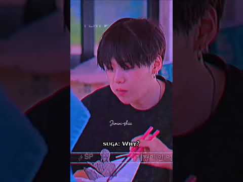 When he is thought someone is your boyfriend but.......-suga version🥵🥀🔥💜#shorts