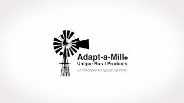 How to unroll poly pipe by Adapt-a-Mill