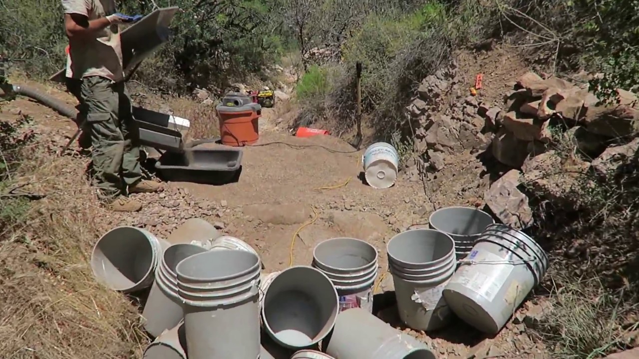 Drywashing in Arizona For Gold With Keene 151