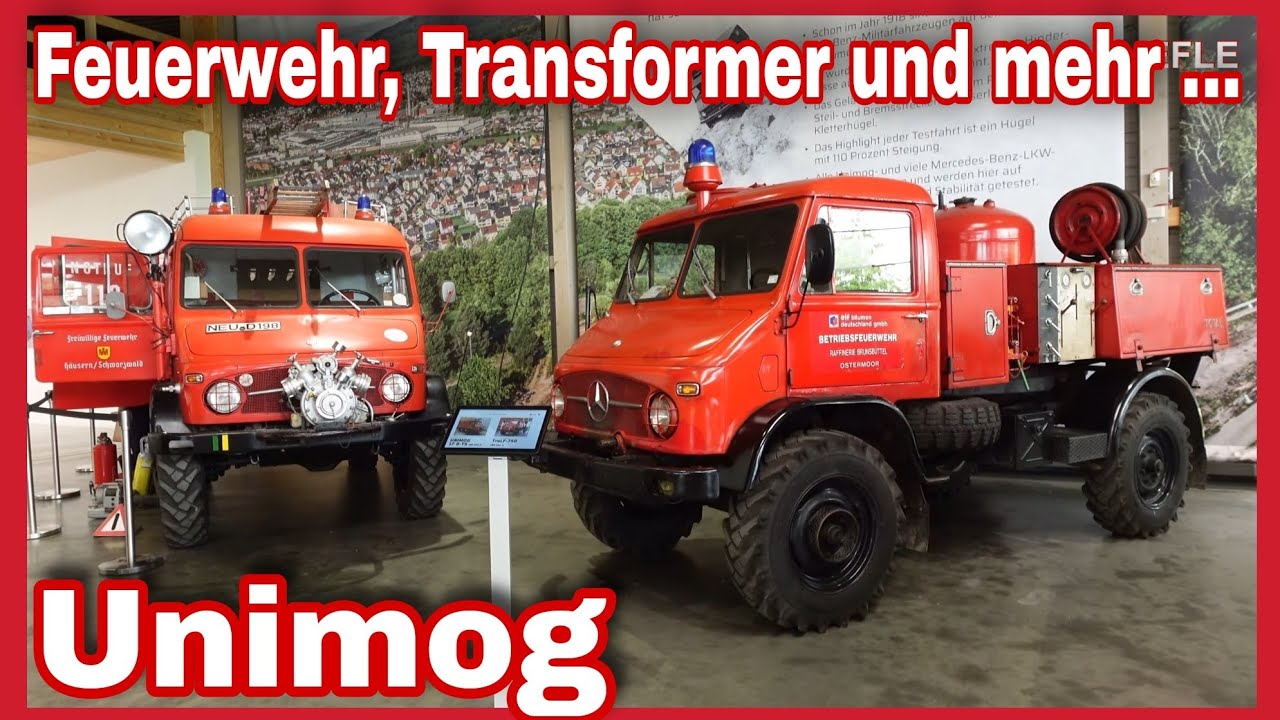 🆘️Alles unter blauem Licht🆘️SONDERAUSSTELLUNG🚒UNIMOG Museum Gaggenau🚨