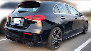 2020 Mercedes Benz A35 AMG 4-Matic Carbon Black Metallic 302HP | In-Depth Visual Walk Around