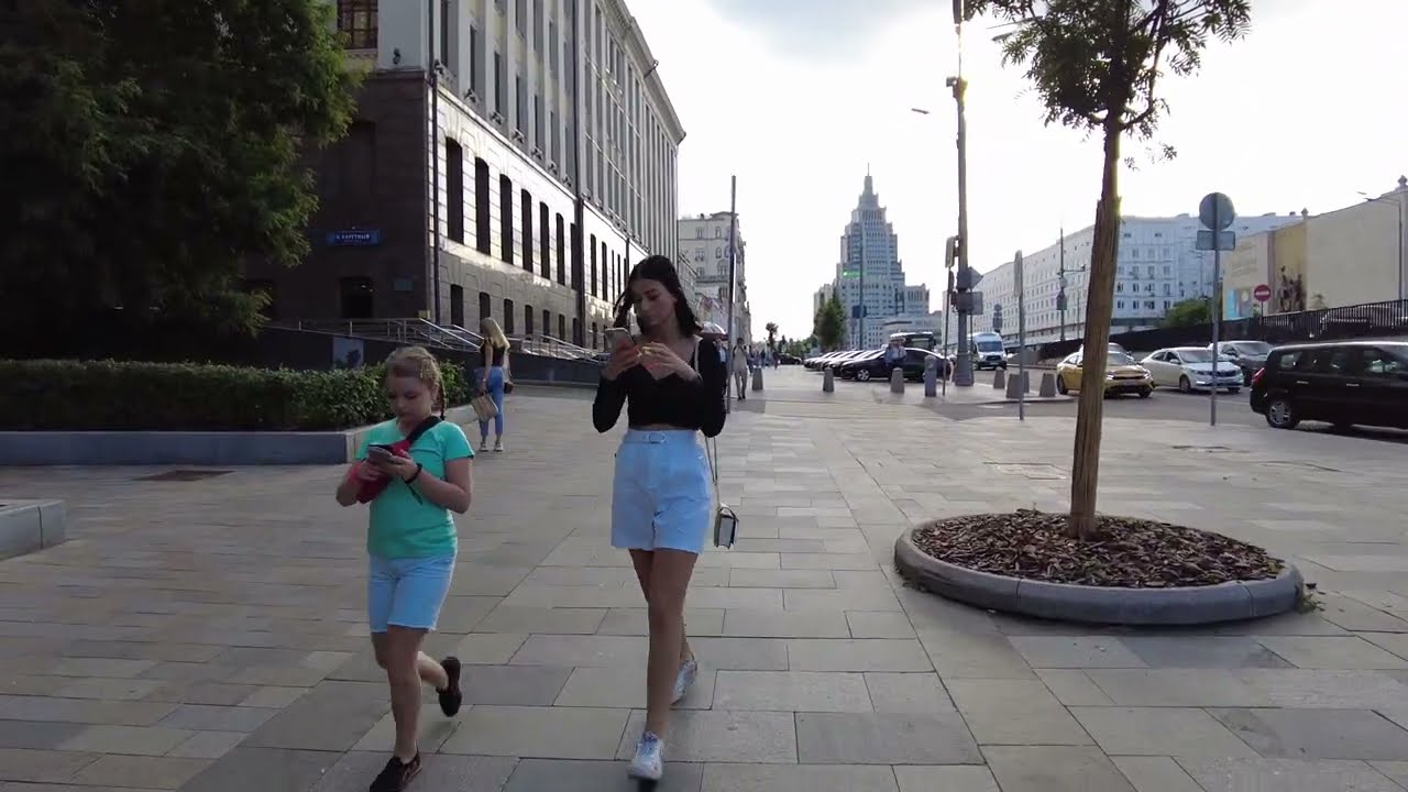 Walking Streets Moscow.  Bolshoy Karetny Lane  Ep. 90