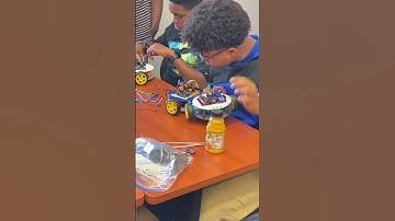 Lily∞Bot in Black in Robotics Workshops