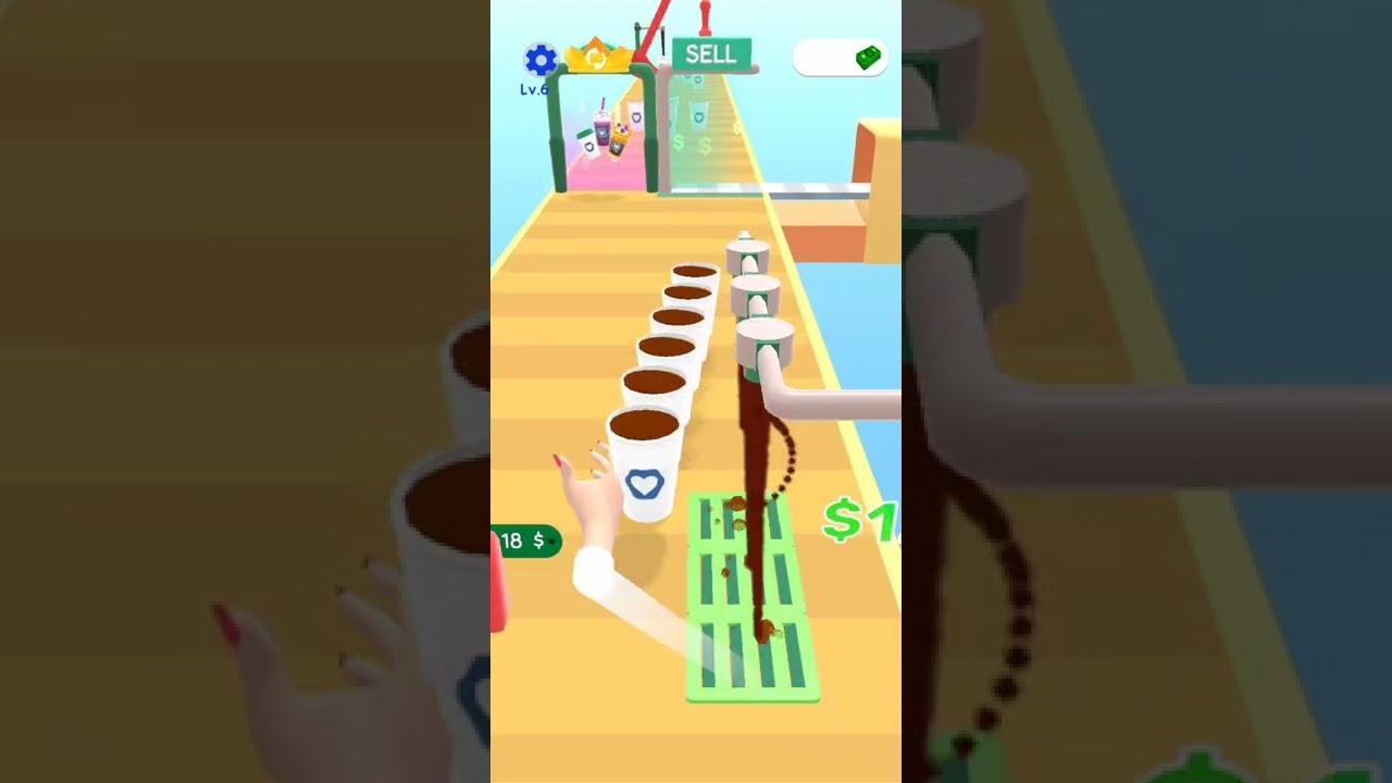coffee stack new update gameplay android smartphone IOS walkthrough all levels answer 6