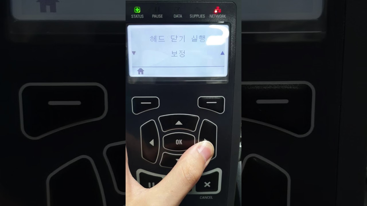 Zebra ZT400 Resetting Factory Defaults YouTube