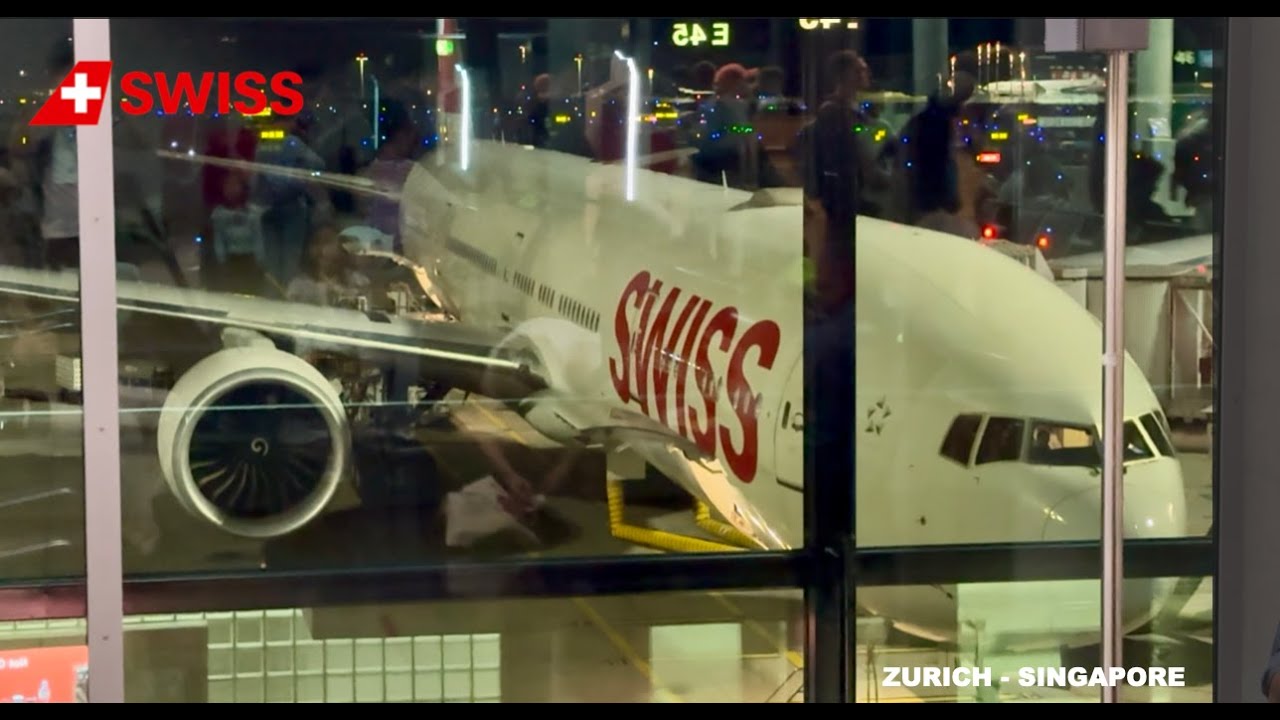 🇨🇭 ZURICH - SINGAPORE 🇸🇬 - SWISS BOEING 777-300 - FULL FLIGHT