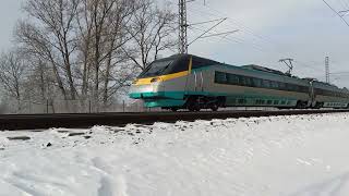 PENDOLINO IN FROZEN LANDSCAPE / V ZAMRZLÉ KRAJINĚ