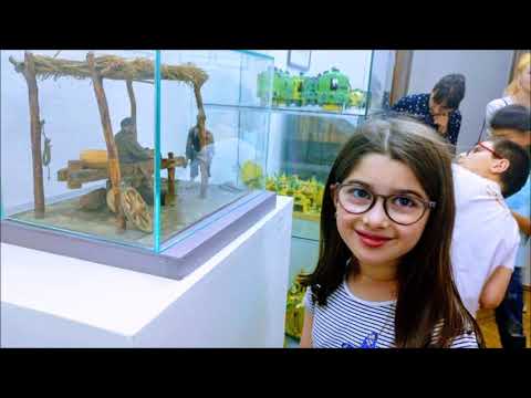 თბილისის N103 სკოლის მოსწავლეები ხალხური და გამოყენებითი ხელოვნების სახელმწიფო მუზეუმი იმყოფებოდნენ