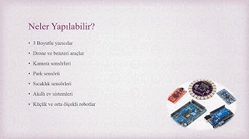 Programlama Dilleri 15 / Arduino Nedir - Neler Yapılır