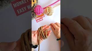 How to Tie Monkey's Fist #shorts #knot #diy