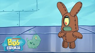 Bob Esponja | ¡Plankton pierde a su nueva mascota! 😢 | Bob Esponja en Español