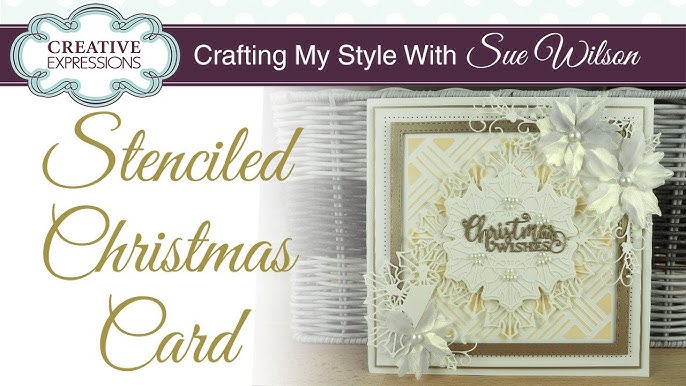 Adding Snow Texture to your Christmas Cards with Modeling Paste –  Graciellie Design