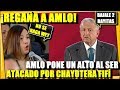 ? REGAA A GRITOS CHAYOTERA FIFI A AMLO! OBRADOR LE VOLTEA LA TORTILLA - ESTADISTICA POLITICA