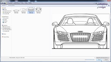 Catia V5 Audi R8 Part 1