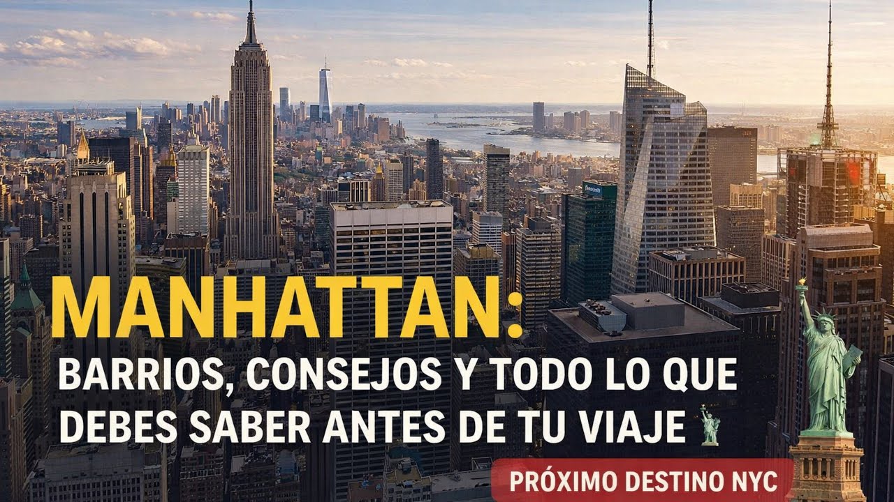👉 MANHATTAN: TODO lo que DEBES saber antes de tu viaje 🗽 - YouTube