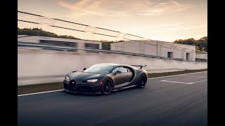 Bugatti Chiron Pur Sport Testing Around The Bilster Berg Track. New car news.