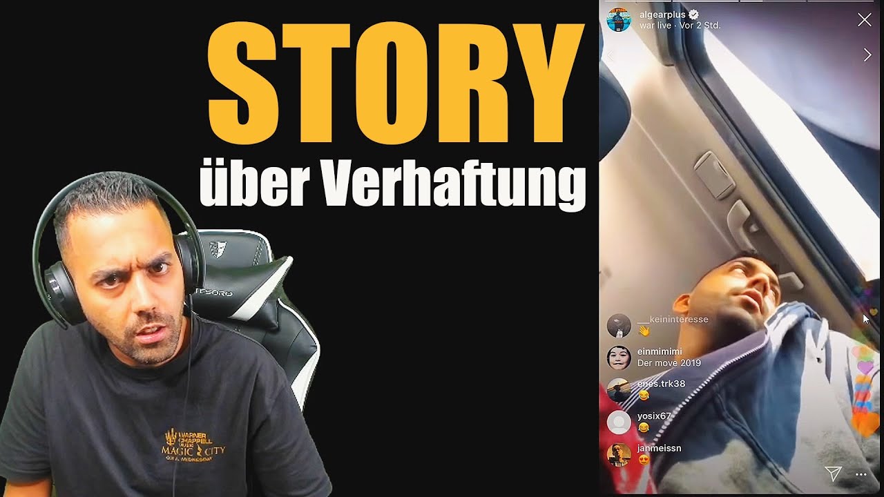 AL-GEAR erzählt komplette Story über Verhaftung (Live Verhaftung Instagram) | Al Gear Highlights