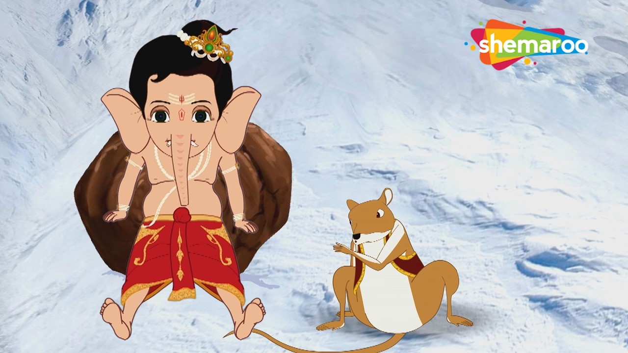 గణేష్ జీ తన కాళ్ళతో ఆ రాయిని ఆపగలరా? | Bal Ganesh Ki Kahaniyaan Part - 137 | Telugu Story