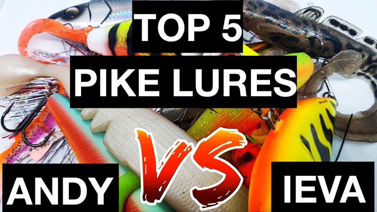 Our Top 5 Pike Lures! 