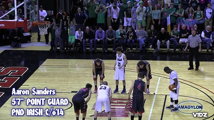 [ 309sports ] Peoria Notre Dame 5'7" PG Aaron Sand...
