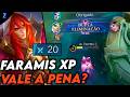 VIREI MAIN FARAMIS E PEGUEI 20 KILLS COM ELE NA XP! - FARAMIS GAMEPLAY | Mobile Legends