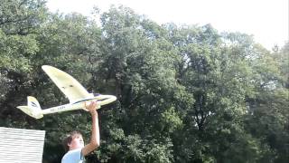 The bixler rc airplane from hobbyking Crash! ...