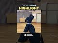 This is an Attack Done with Short Weapons #jo #onlinelessons