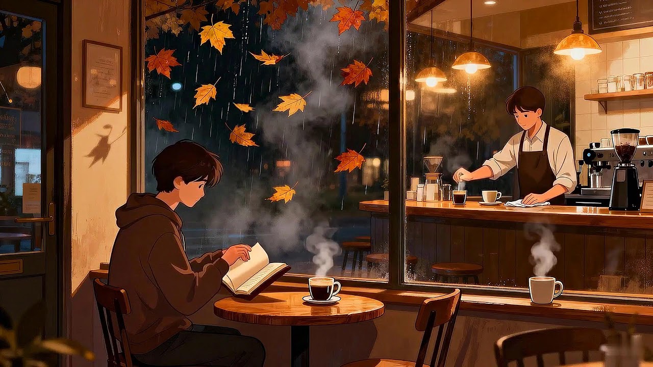 You’re Studying in a Quiet Coffee Shop at Midnight ☕ Lo-Fi Beats #37